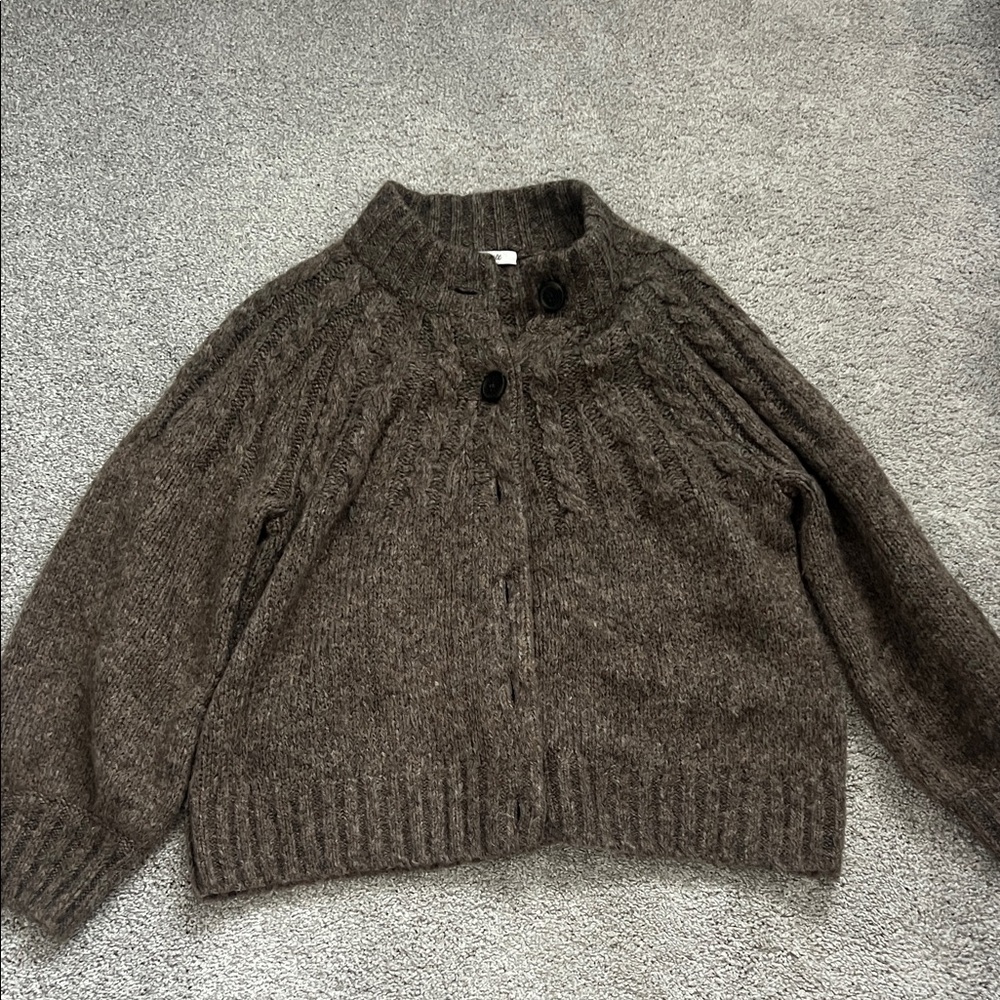 Madewell Brown Women's Cardigan Sweater